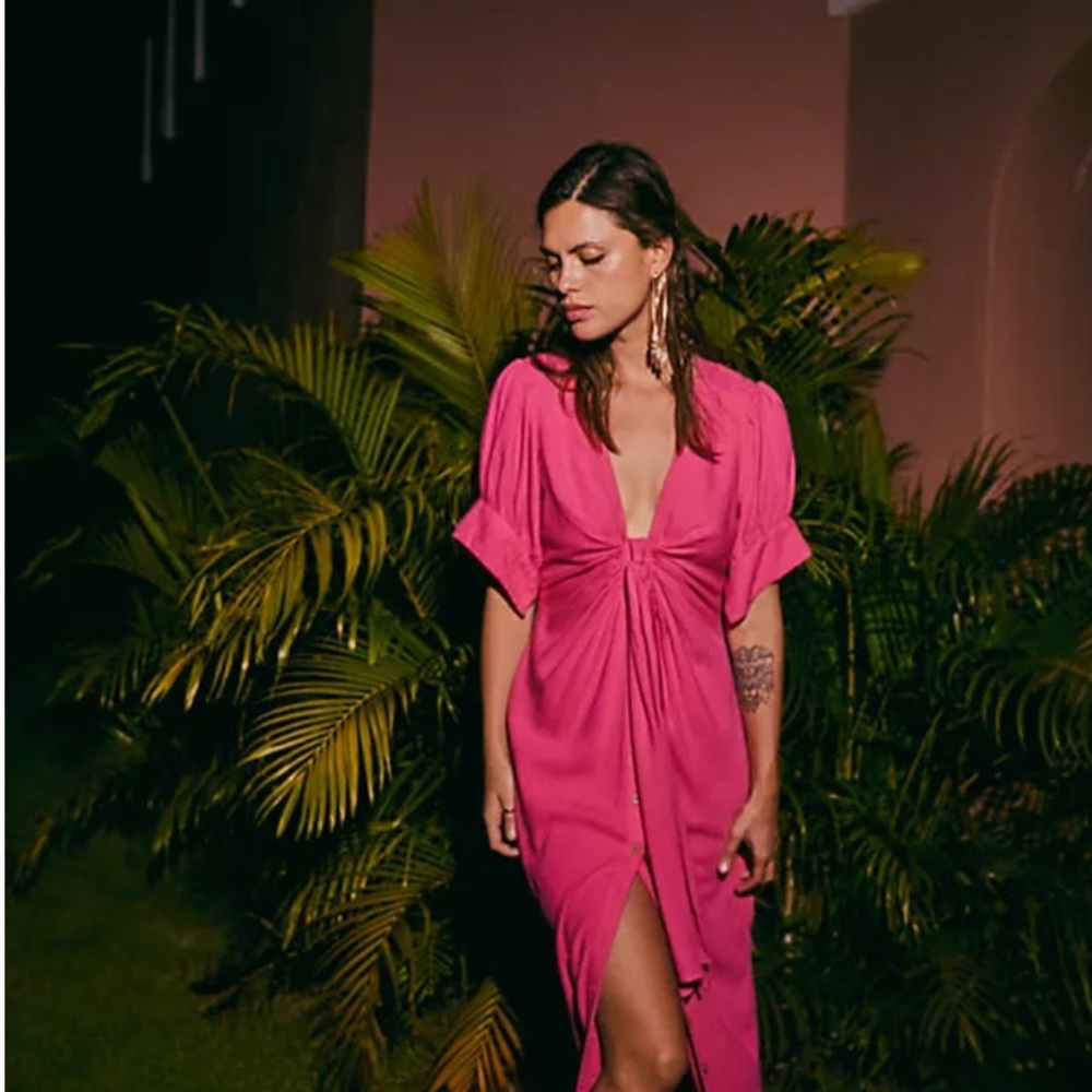 Free People • NWT Vintage Summer Midi Dress • Size Small